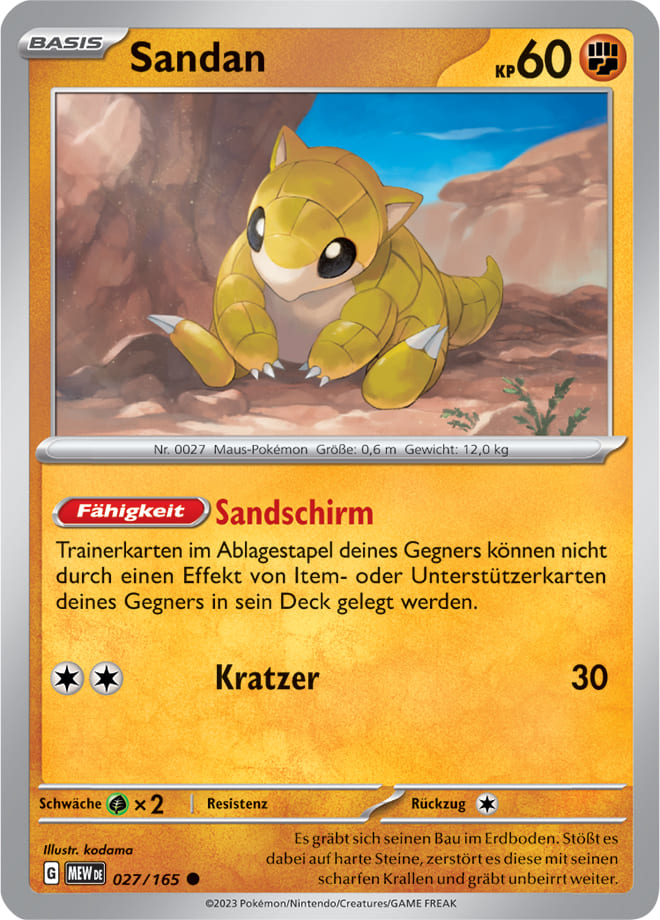 MEW027 - Sandan - 151 - KP 3.5 - (MEW027/165)