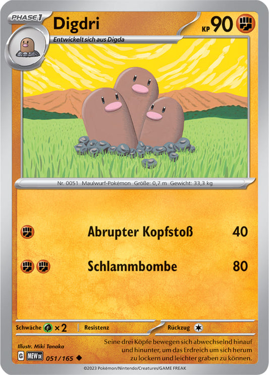 MEW051 - Digdri - 151 - KP 3.5 - (MEW051/165)