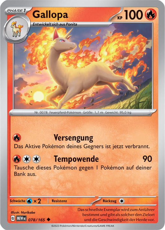 MEW078 - Gallopa - 151 - KP 3.5 - (MEW078/165)