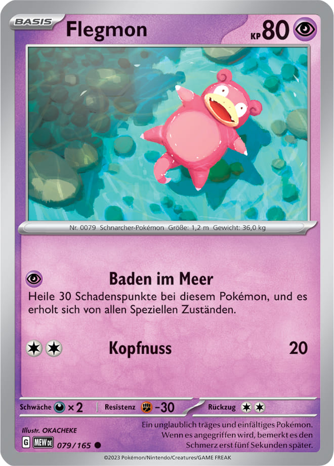 MEW079 - Flegmon - 151 - KP 3.5 - (MEW079/165)