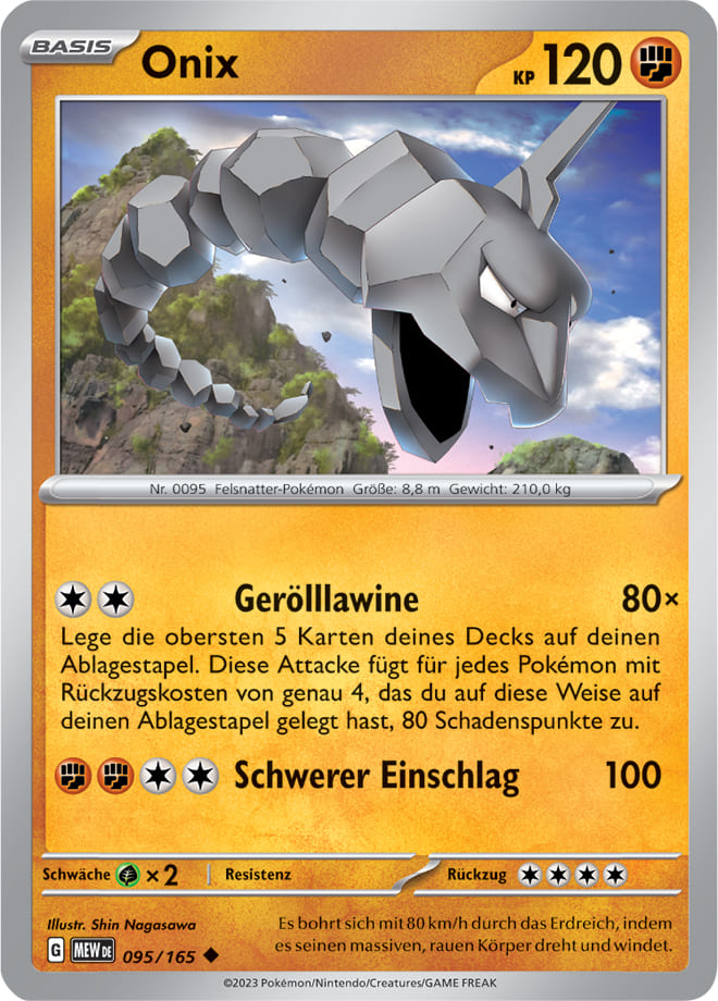 MEW095 - Onix - 151 - KP 3.5 - (MEW095/165)