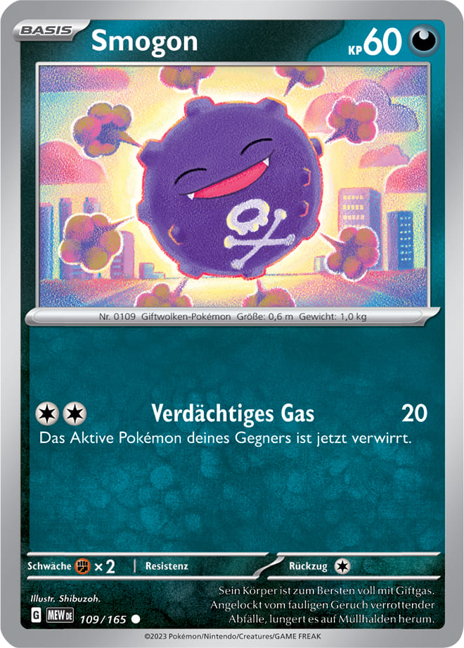 MEW109 - Smogon - 151 - KP 3.5 - (MEW109/165)