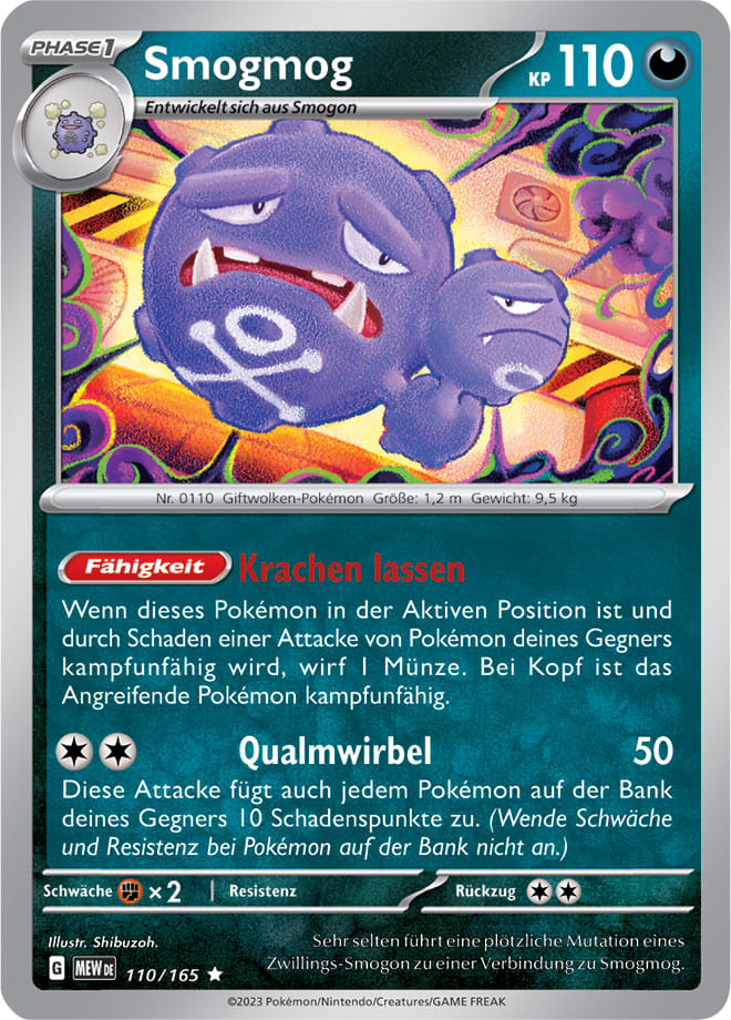 MEW110 - Smogmog - 151 - KP 3.5 - (MEW110/165)