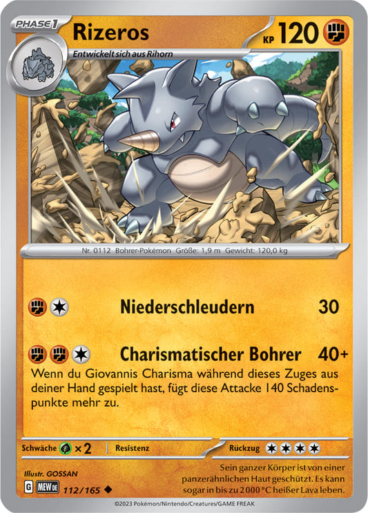 MEW112 - Rizeros - 151 - KP 3.5 - (MEW112/165)