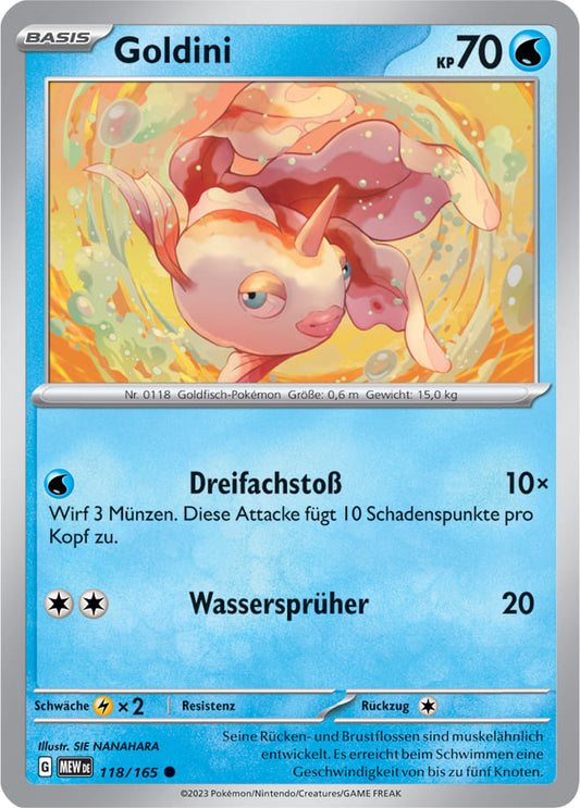 MEW118 - Goldini - 151 - KP 3.5 - (MEW118/165)