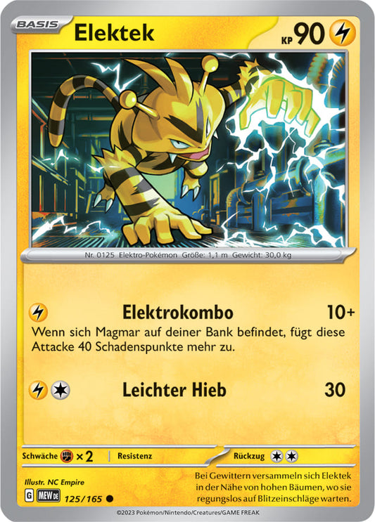 MEW125 - Elektek - 151 - KP 3.5 - (MEW125/165)