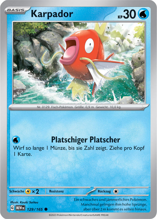 MEW129 - Karpador - 151 - KP 3.5 - (MEW129/165)