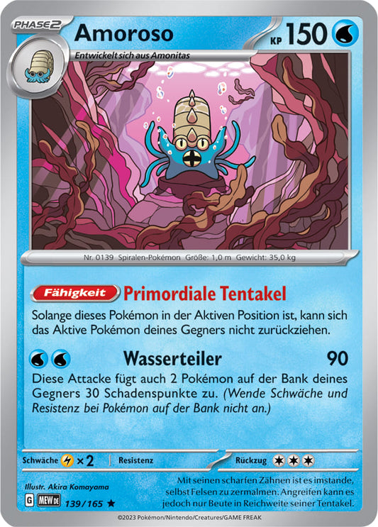 MEW139 - Amoroso - 151 - KP 3.5 - (MEW139/165)