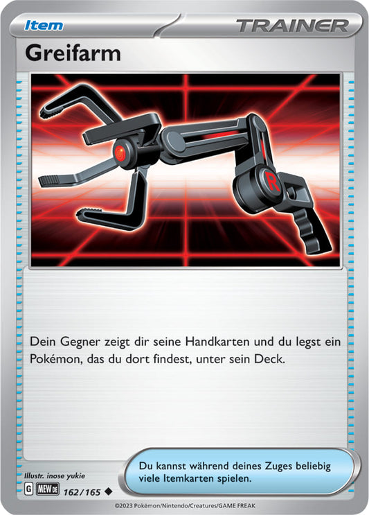 MEW162 - Greifarm - 151 - KP 3.5 - (MEW162/165)
