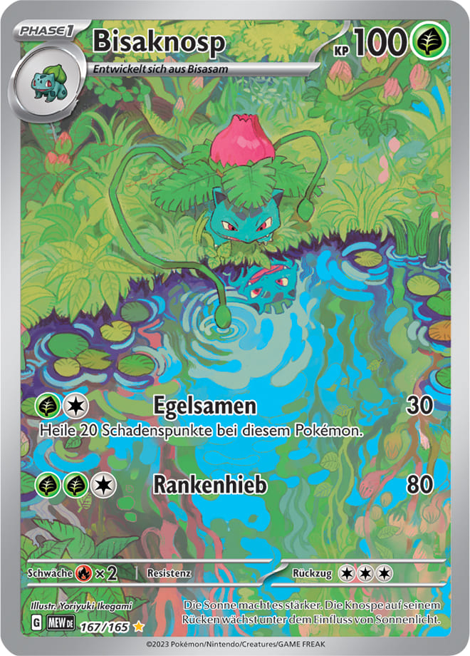 MEW167 - Bisaknosp - 151 - KP 3.5 - (MEW167/165)