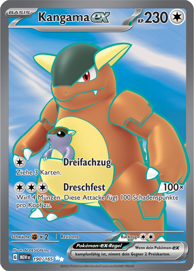 MEW190 - Kangama EX - 151 - KP 3.5 - (MEW190/165)