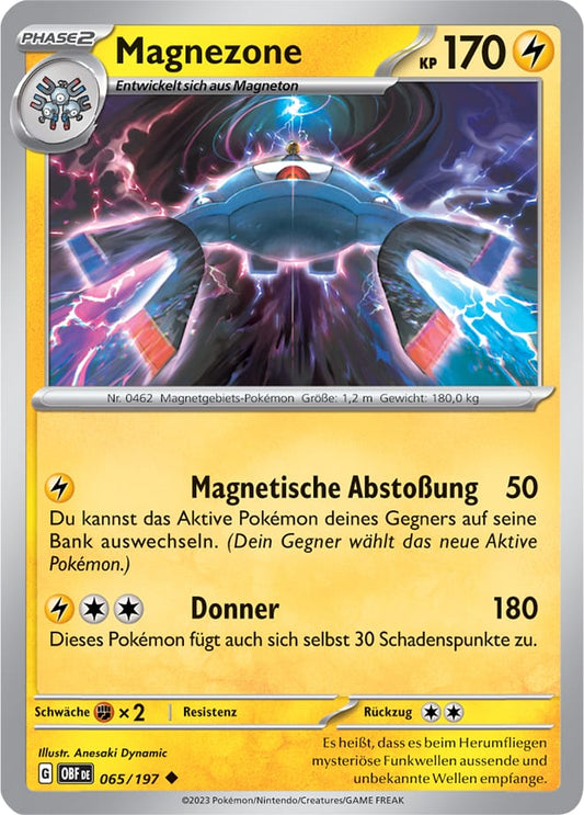 OBF065 - Magnezone - Obsidianflammen - KP 03 - (OBF065/197)