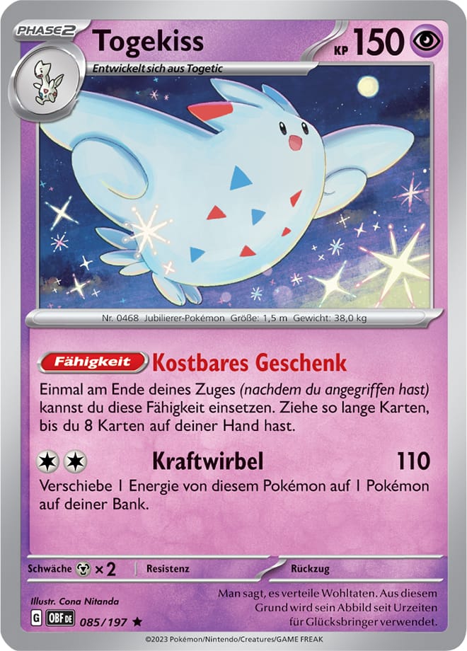 OBF085 - Togekiss - Obsidianflammen - KP 03 - (OBF085/197)