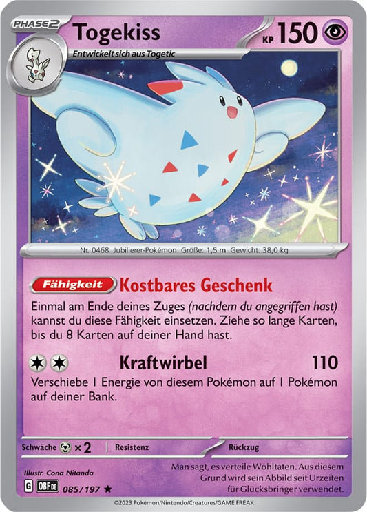 OBF085 - Togekiss - Obsidianflammen - KP 03 - (OBF085/197)