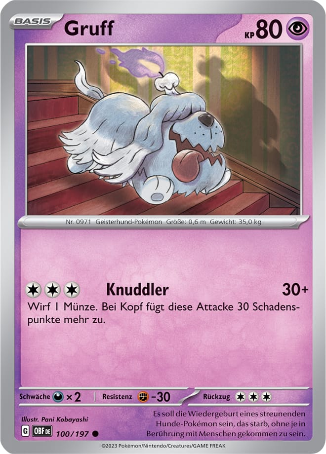 OBF100 - Gruff - Obsidianflammen - KP 03 - (OBF100/197)