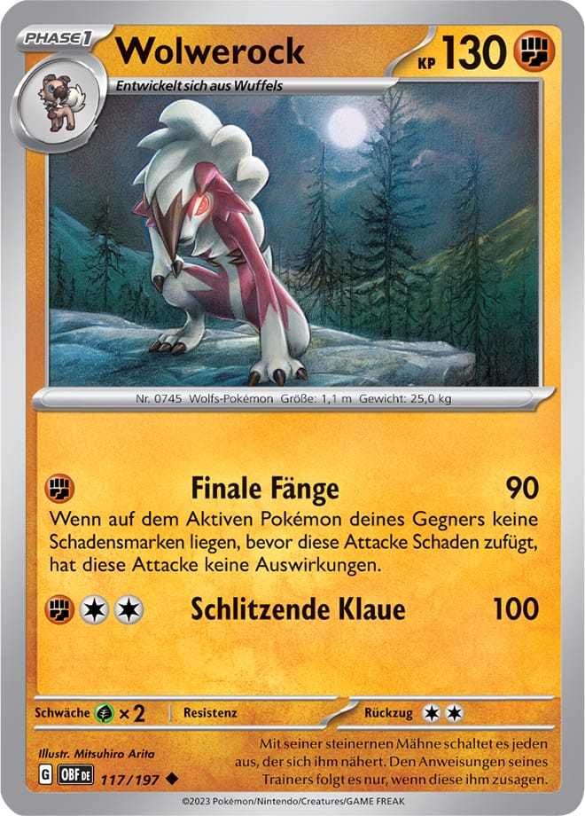 OBF117 - Wolwerock - Obsidianflammen - KP 03 - (OBF117/197)