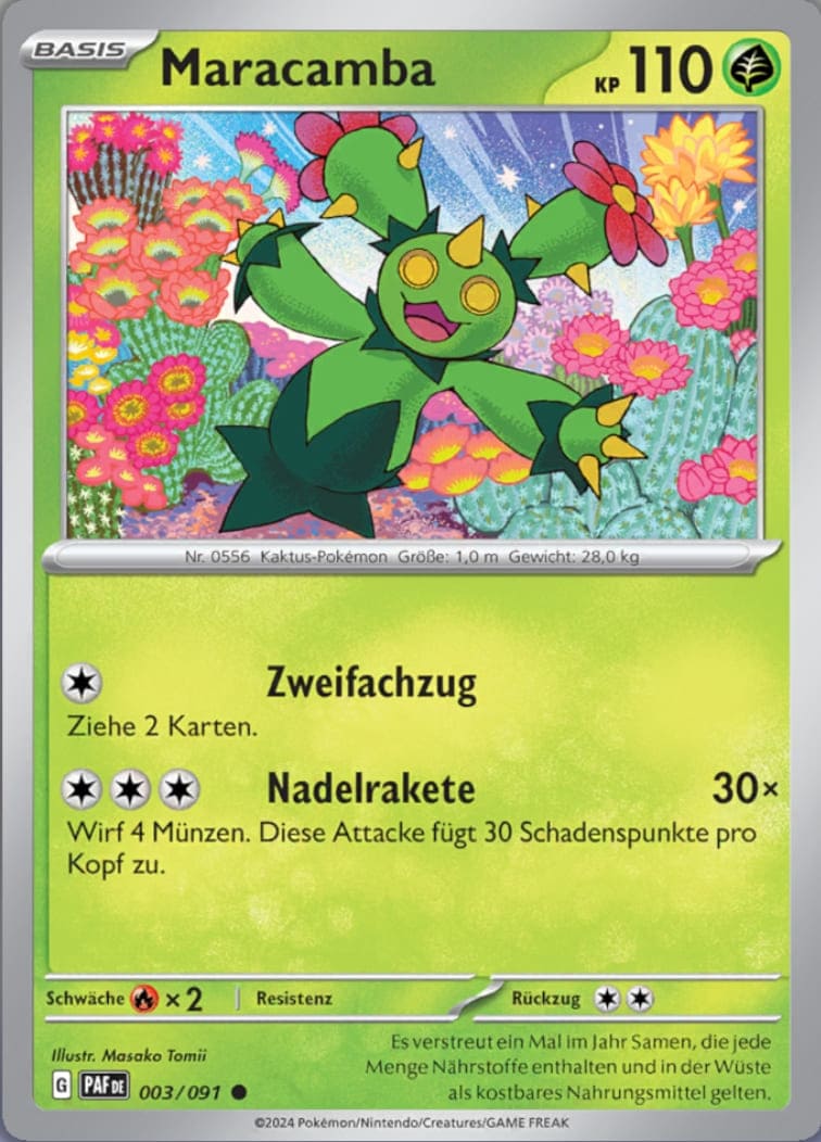 PAF003 - Maracamba - Paldeas Schicksale - KP 4.5 - (PAF003/91)