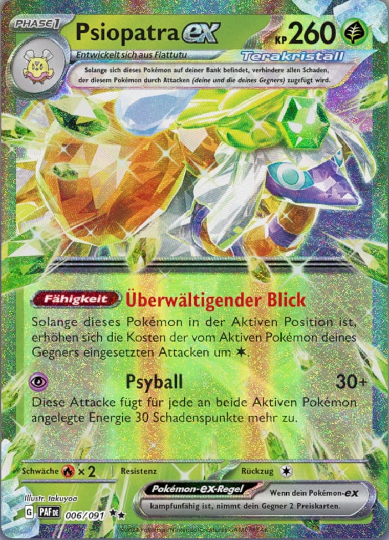 PAF006 - Psiopatra ex - Paldeas Schicksale - KP 4.5 - (PAF006/91)