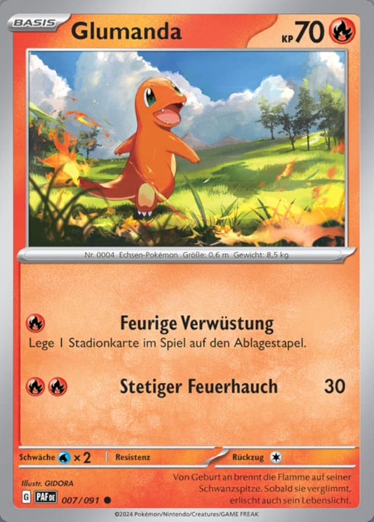 PAF007 - Glumanda - Paldeas Schicksale - KP 4.5 - (PAF007/91)