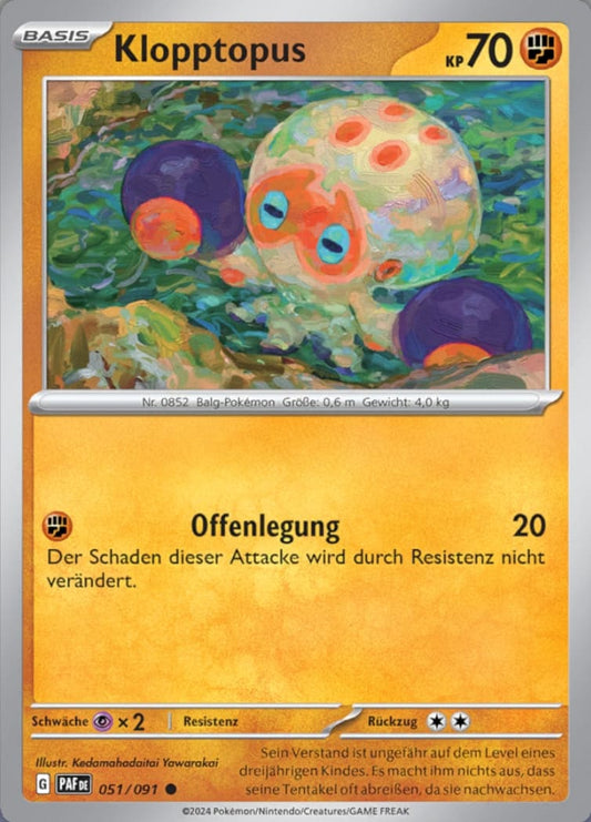 PAF051 - Klopptopus - Paldeas Schicksale - KP 4.5 - (PAF051/91)