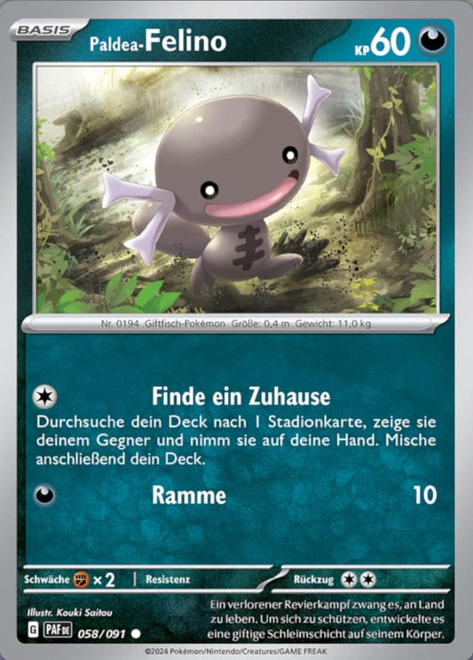 PAF058 - Paldea-Felino - Paldeas Schicksale - KP 4.5 - (PAF058/91)