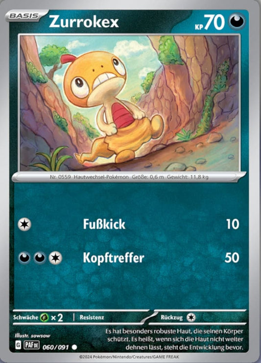 PAF060 - Zurrokex - Paldeas Schicksale - KP 4.5 - (PAF060/91)