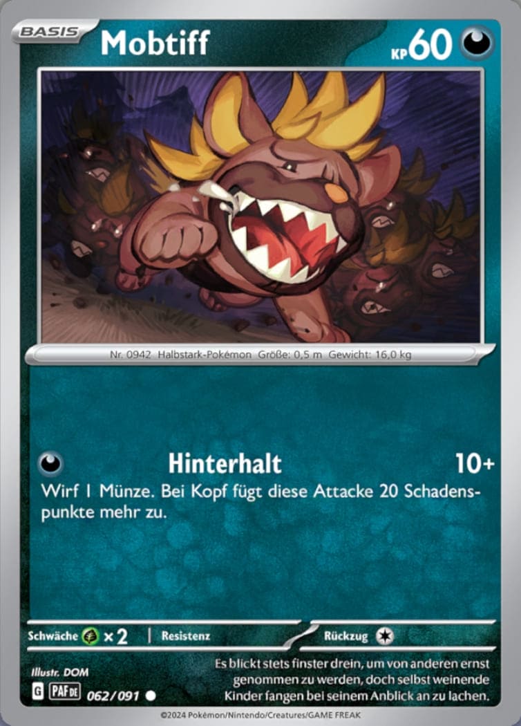 PAF062 - Mobtiff - Paldeas Schicksale - KP 4.5 - (PAF062/91)