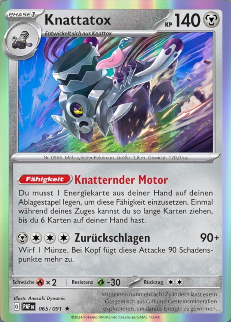 PAF065 - Knattatox - Paldeas Schicksale - KP 4.5 - (PAF065/91)