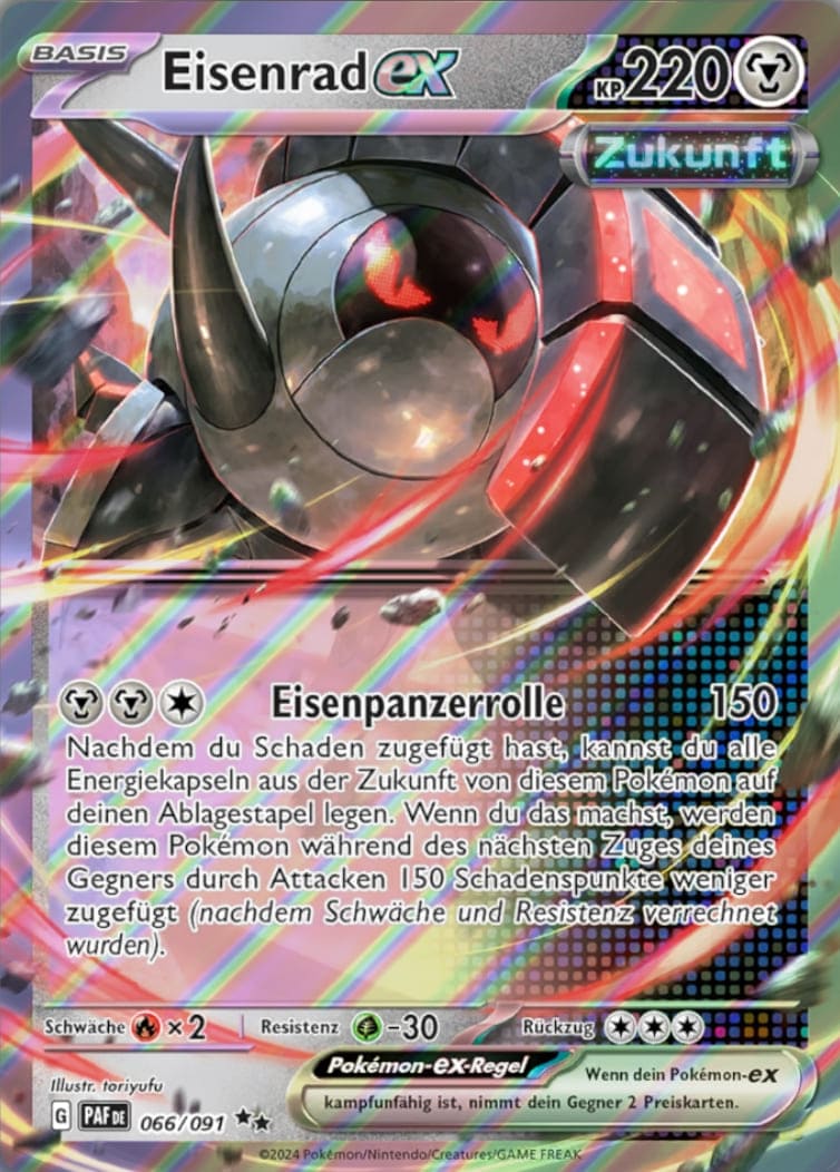 PAF066 - Eisenrad ex - Paldeas Schicksale - KP 4.5 - (PAF066/91)