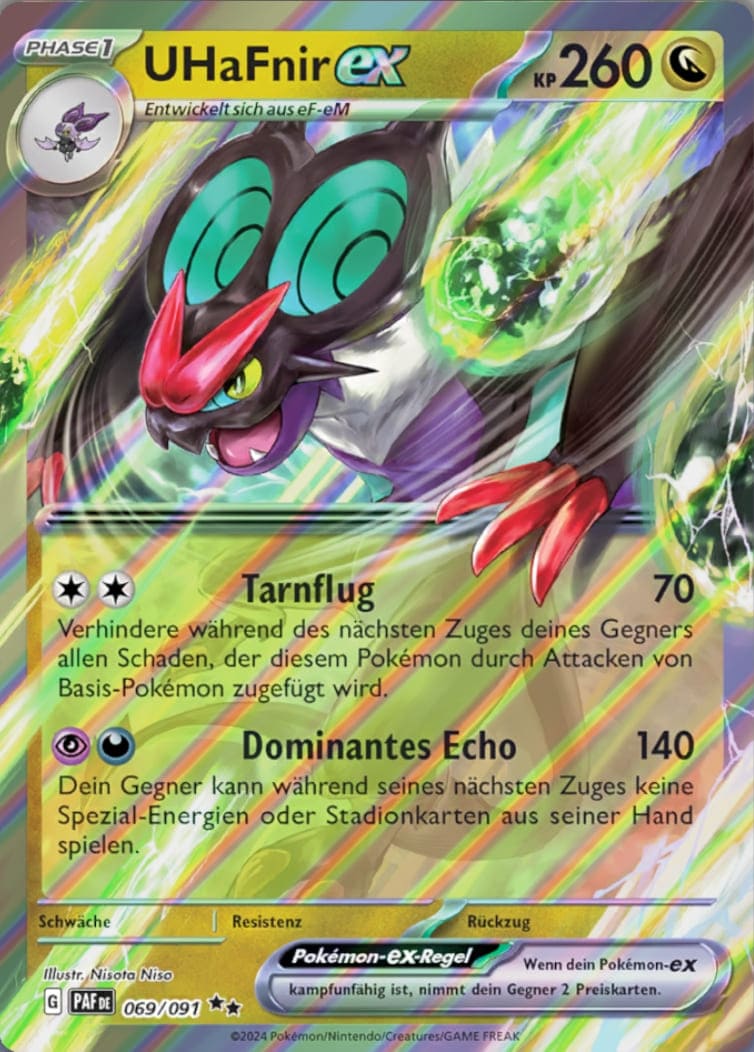 PAF069 - UHaFnir ex - Paldeas Schicksale - KP 4.5 - (PAF069/91)