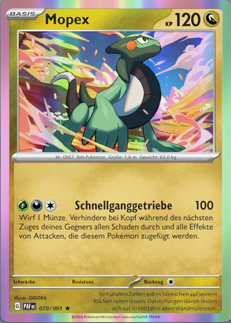 PAF070 - Mopex - Paldeas Schicksale - KP 4.5 - (PAF070/91)