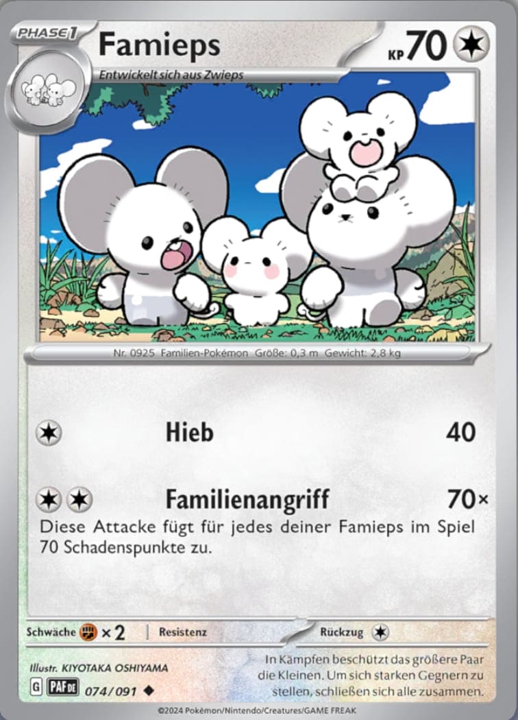 PAF074 - Famieps - Paldeas Schicksale - KP 4.5 - (PAF074/91)