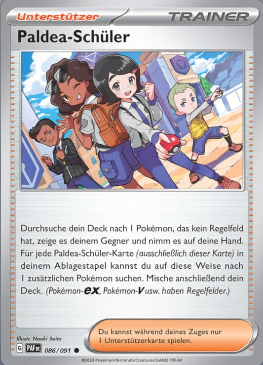 PAF086 - Paldea-Schüler - Paldeas Schicksale - KP 4.5 - (PAF086/91)
