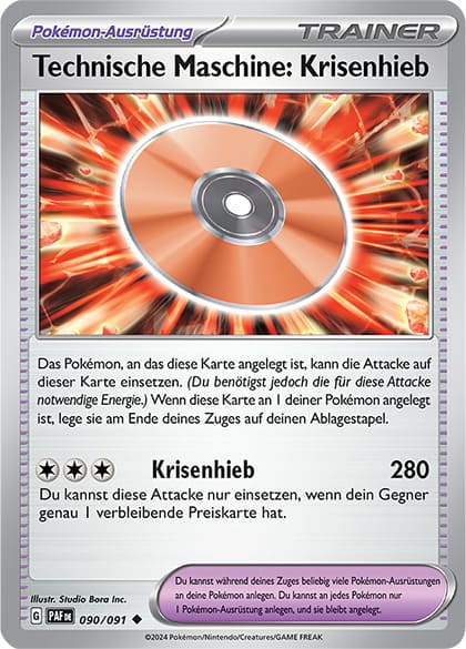 PAF090 - Technische Maschine: Krisenhieb - Paldeas Schicksale - KP 4.5 - (PAF090/91)