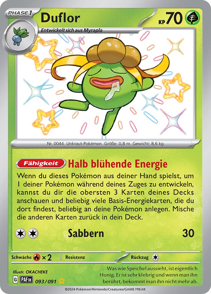 PAF093 - Duflor  - Paldeas Schicksale - KP 4.5 - (PAF093/91)