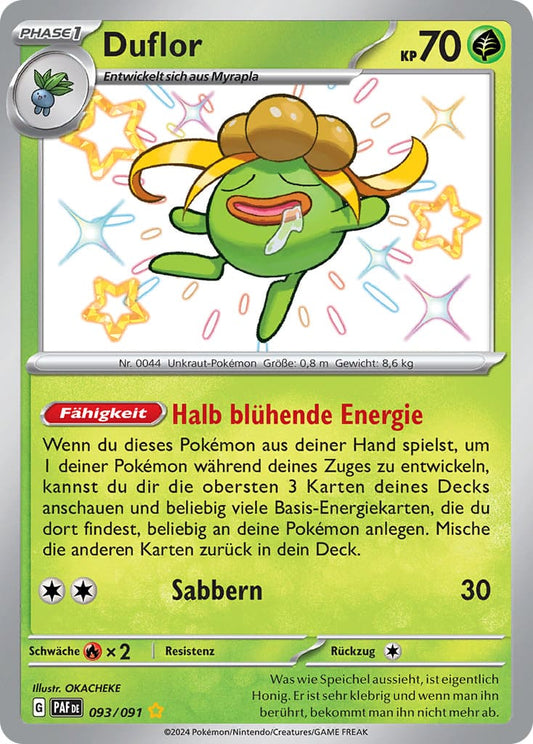 PAF093 - Duflor  - Paldeas Schicksale - KP 4.5 - (PAF093/91)