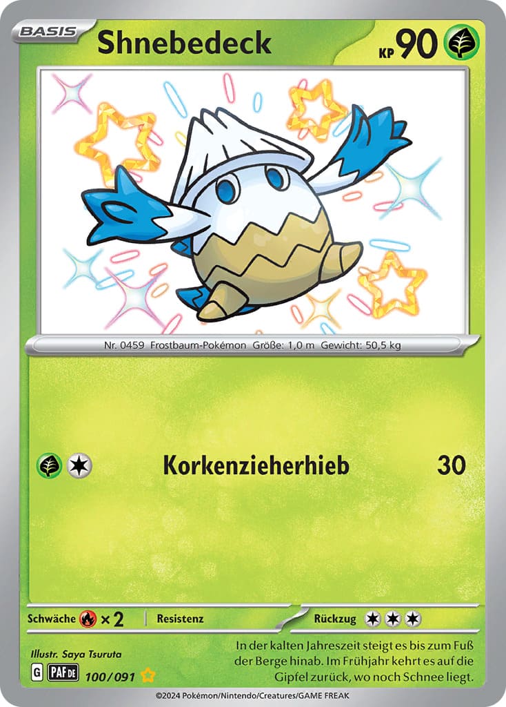 PAF100 - Shnebedeck  - Paldeas Schicksale - KP 4.5 - (PAF100/91)