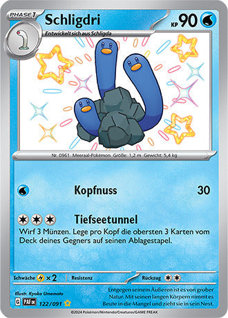PAF122 - Schligdri  - Paldeas Schicksale - KP 4.5 - (PAF122/91)