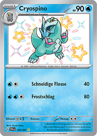 PAF129 - Cryospino  - Paldeas Schicksale - KP 4.5 - (PAF129/91)