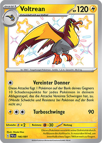 PAF146 - Voltrean  - Paldeas Schicksale - KP 4.5 - (PAF146/91)