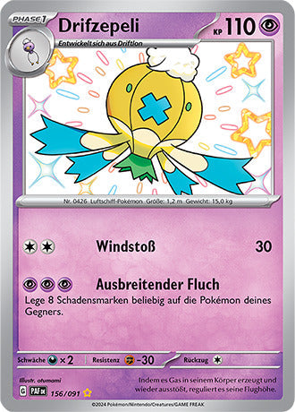 PAF156 - Drifzelepi  - Paldeas Schicksale - KP 4.5 - (PAF156/91)