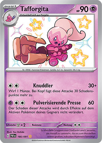 PAF166 - Tafforgita  - Paldeas Schicksale - KP 4.5 - (PAF166/91)
