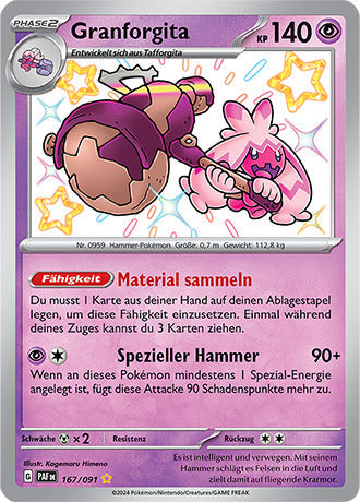 PAF167 - Granforgita - Paldeas Schicksale - KP 4.5 - (PAF167/91)