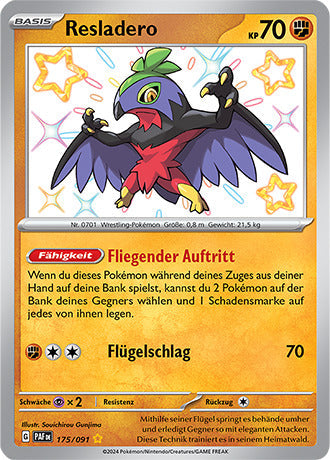 PAF175 - Resladero - Paldeas Schicksale - KP 4.5 - (PAF175/91)