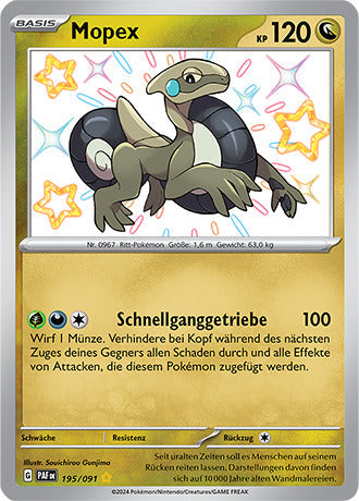 PAF195 - Mopex - Paldeas Schicksale - KP 4.5 - (PAF195/91)