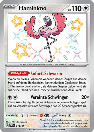 PAF211 - Flaminkno - Paldeas Schicksale - KP 4.5 - (PAF211/91)