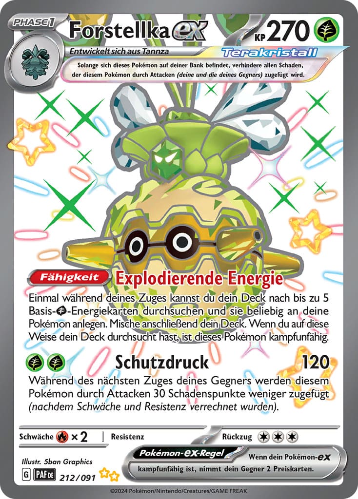 PAF212 - Forstellka - Paldeas Schicksale - KP 4.5 - (PAF212/91)