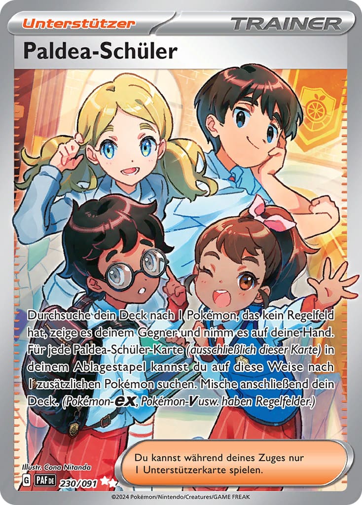 PAF230 - Paldea Schüler - Paldeas Schicksale - KP 4.5 - (PAF230/91)
