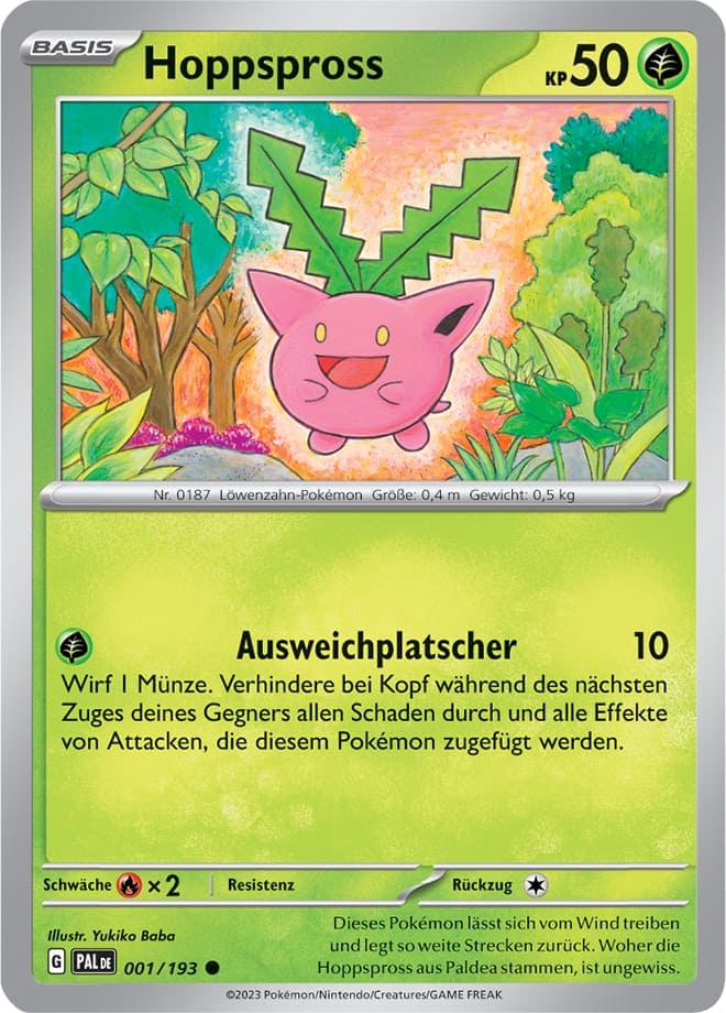 PAL001 - Hoppspross - Entwicklungen in Paldea - KP 02 - (PAL001/193)