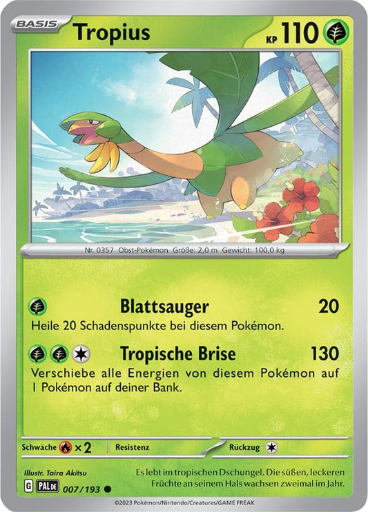 PAL007 - Tropius - Entwicklungen in Paldea - KP 02 - (PAL007/193)